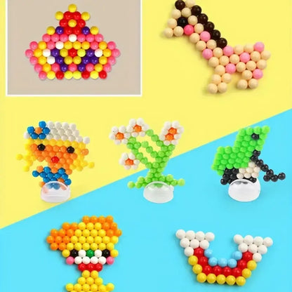 1000pcs Water Mist Magic Beads Set: Unleash Your Creativity And Make Amazing Crafts! Halloween，Thanksgiving And Christmas Gift